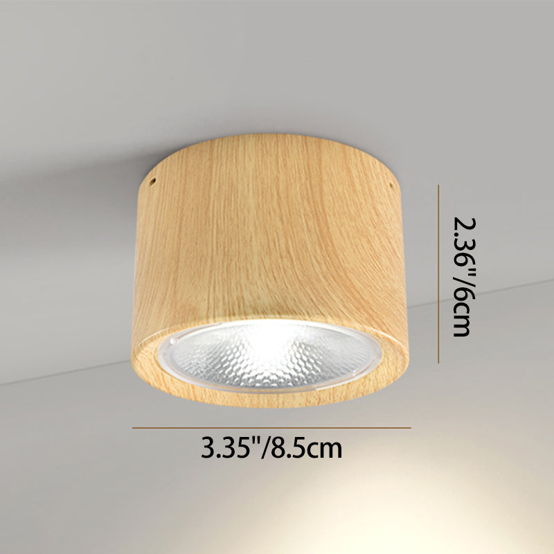 Plafonnier LED Nordic Cylinder Spotlight 
