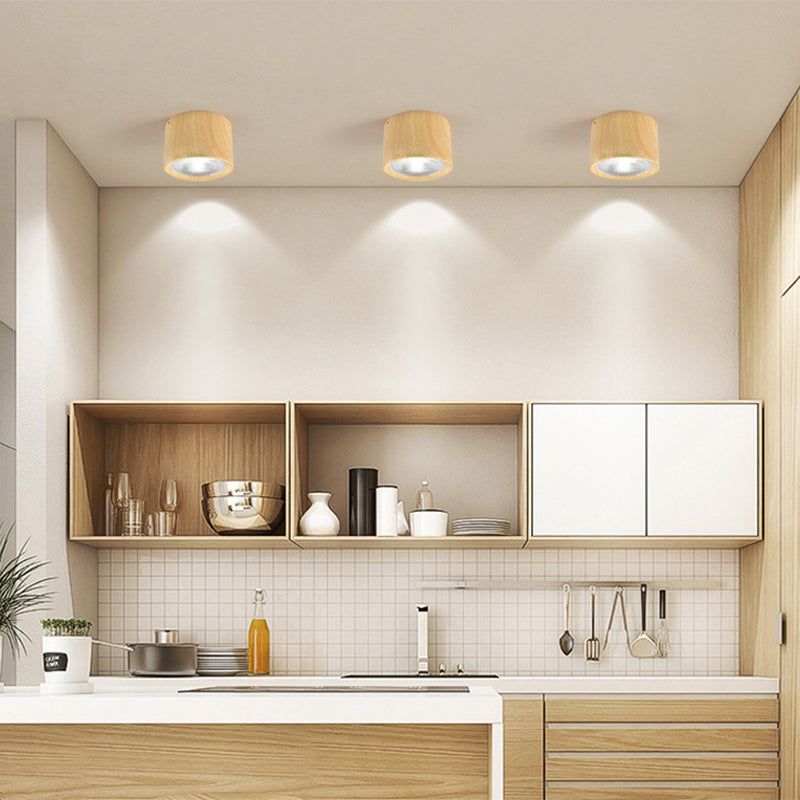 Plafonnier LED Nordic Cylinder Spotlight 