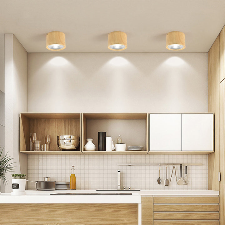 Plafonnier LED Nordic Cylinder Spotlight 