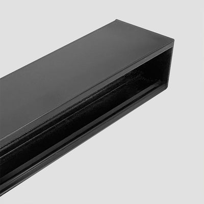 Plafonnier LED en aluminium acrylique long minimaliste moderne pour salon 