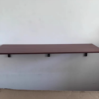 طاولة بار معدنية مستطيلة قابلة للطي من الفولاذ بتصميم حديث وبسيط مع صينية واحدة للمطبخ 