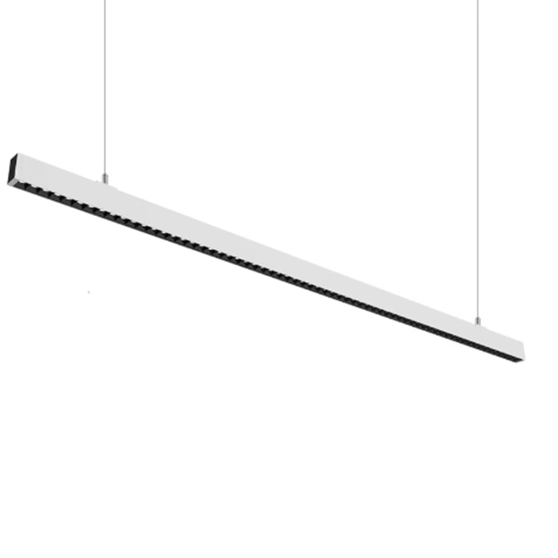 Anti-Glare LED Linear Pendant Light For Home Office - LED High Lumen Eye Protection Minimalist Aluminum