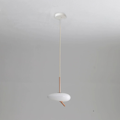 現代的な北欧の鉄の小石LEDペンダントライト 寝室用 