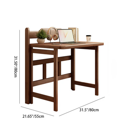 モダンミニマリスト折りたたみ式長方形木製デスクホームオフィス用 