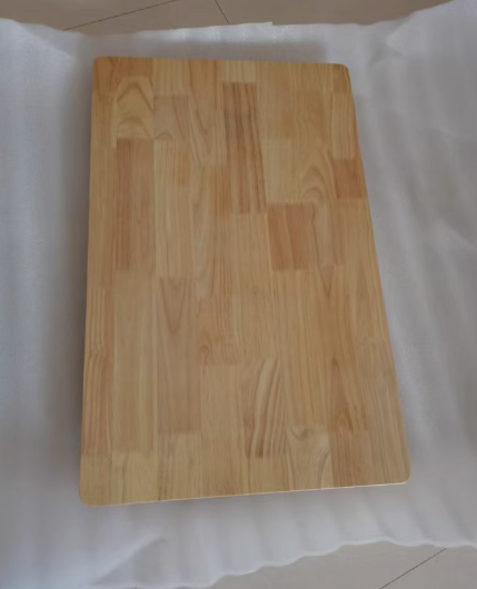 Modern Minimalist Foldable Rectangular Rubberwood Coffee Table For Living Room