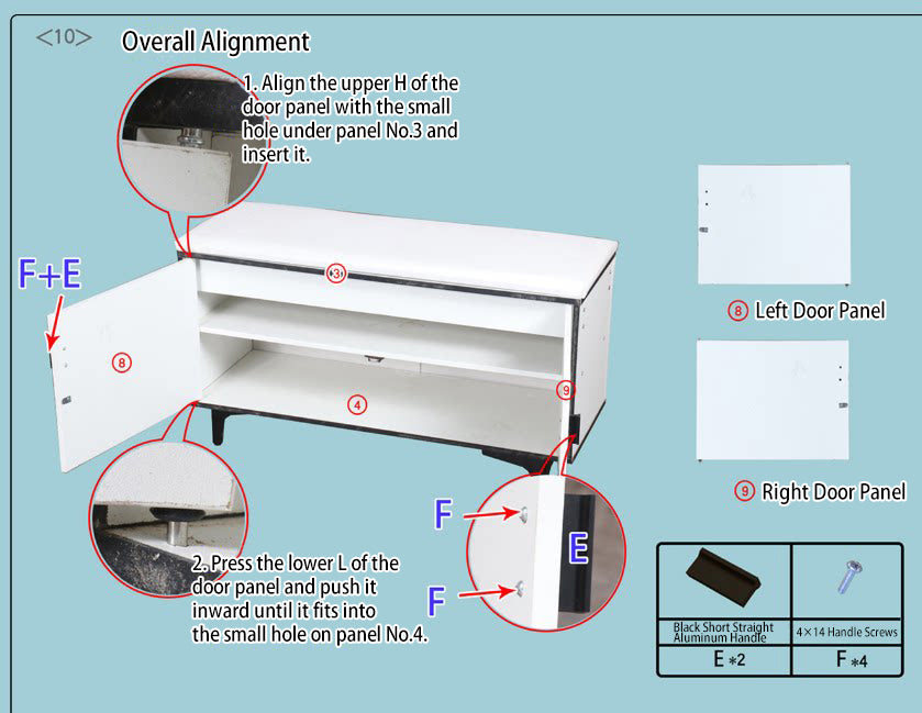 Banco para zapatos moderno minimalista rectangular de MDF con cuero sintético de 3 niveles para la entrada 