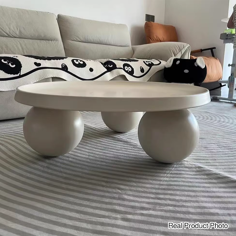 Table basse contemporaine en métal pour salon 
