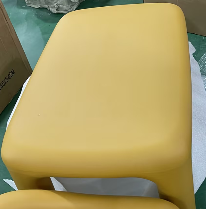 Moderner minimalistischer rechteckiger PE-Kinderschreibtisch &amp; Stuhlset für Schlafzimmer &amp; Wohnzimmer 