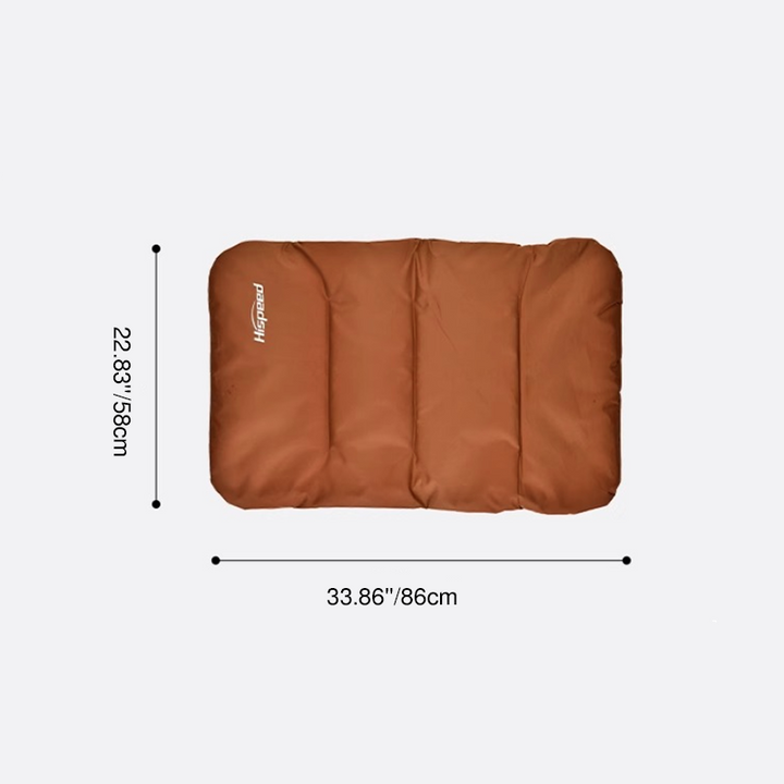 Chaise de camping moderne minimaliste rectangulaire en alliage d&