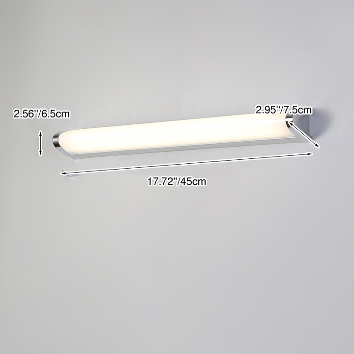 Modern Minimalist V-shaped Column Aluminum Vanity Light LED Mirror Front Wall Sconce Lamp For Bathroom