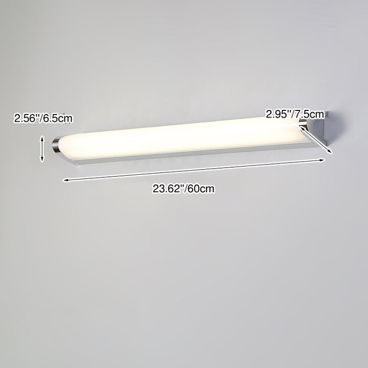 Modern Minimalist V-shaped Column Aluminum Vanity Light LED Mirror Front Wall Sconce Lamp For Bathroom