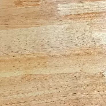 Modern Minimalist Rectangular Rubberwood Dining Table For Dining Room
