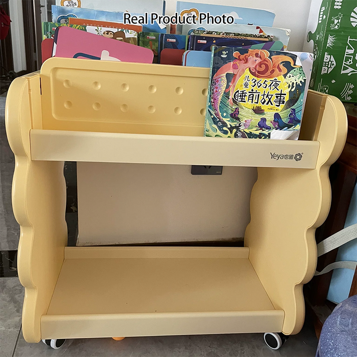 Étagère à livres à 2 niveaux pour chambre d&