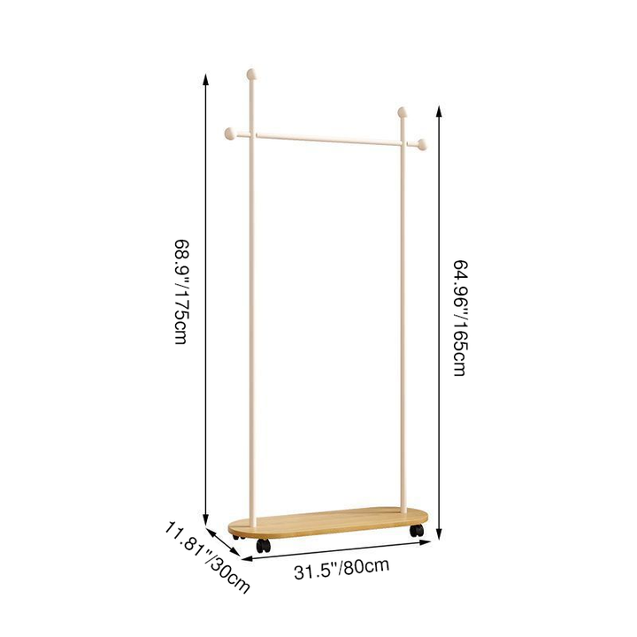Moderner minimalistischer rechteckiger Hallenbaum aus Kohlenstoffstahl und mitteldichter Faserplatte für Schlafzimmer und Eingangsbereiche 