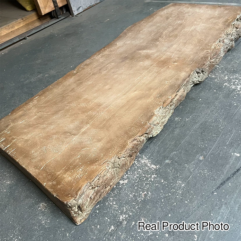 Traditional Vintage Rectangular Magnesium Oxide Outdoor Coffee Table 2-Leg Durable For Garden