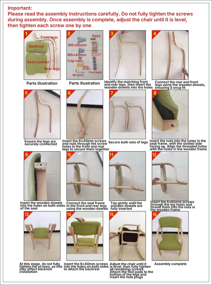 Modern Simplicity Fabric Plywood Sponge Square Curved Dining Chair Backrest Armrest For Dining Room