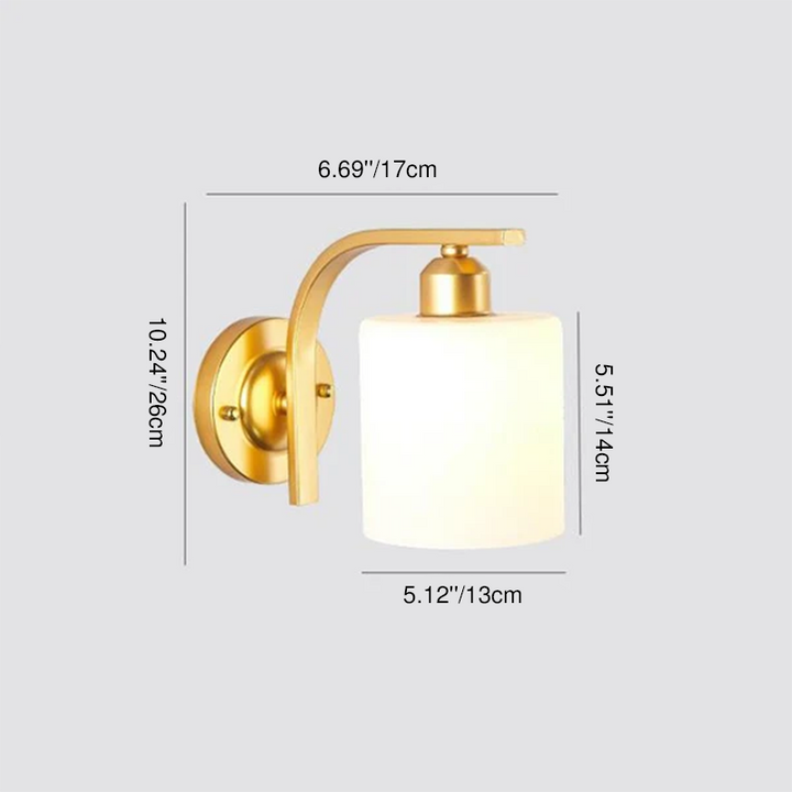 Moderne Glas Kreative Mehrstilige 1-Licht Wandleuchte 