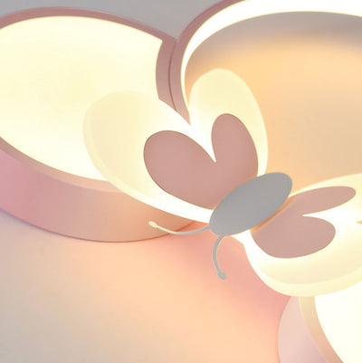 ضوء سقف LED مثبت بتصميم عصري إبداعي بسيط من الحديد المطاوع على شكل فأر كرتوني 