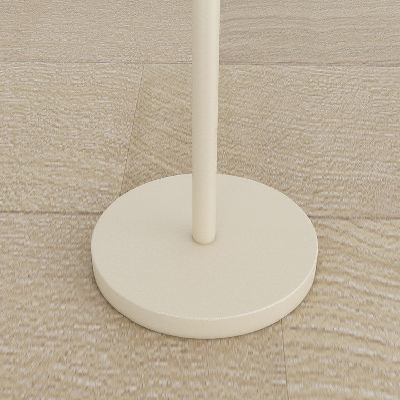 Moderne minimalistische Eisen PVC Kegel 1-Licht Tischlampe für Schlafzimmer 