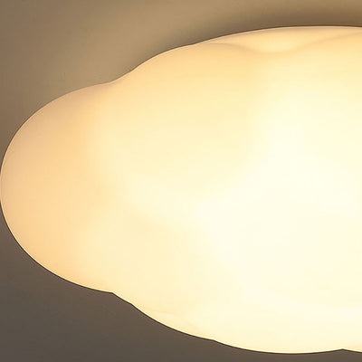 Moderne Einfachheit Cloud PET Schatten Hardware LED Unterputz Deckenleuchte für Schlafzimmer 
