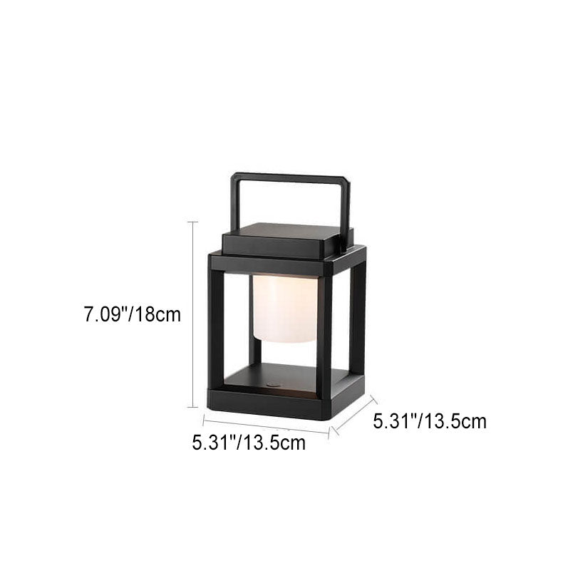 Outdoor Solar Camping Square Portable Cage LED Camping Landscape Light