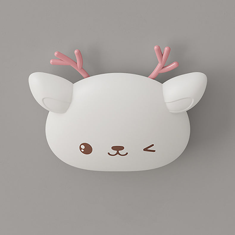 Lumière de Plafond LED Encastrée Moderne Simplicité Enfant Fer PE Cerf Elliptique Pour Chambre 