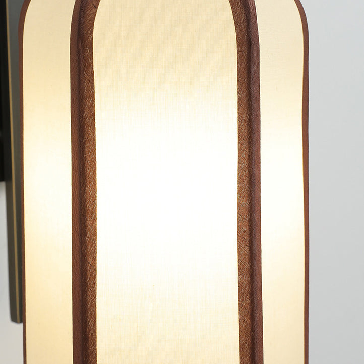 Traditionelle chinesische Kupferlaternen-Design 1-flammige Wandleuchte für den Flur 