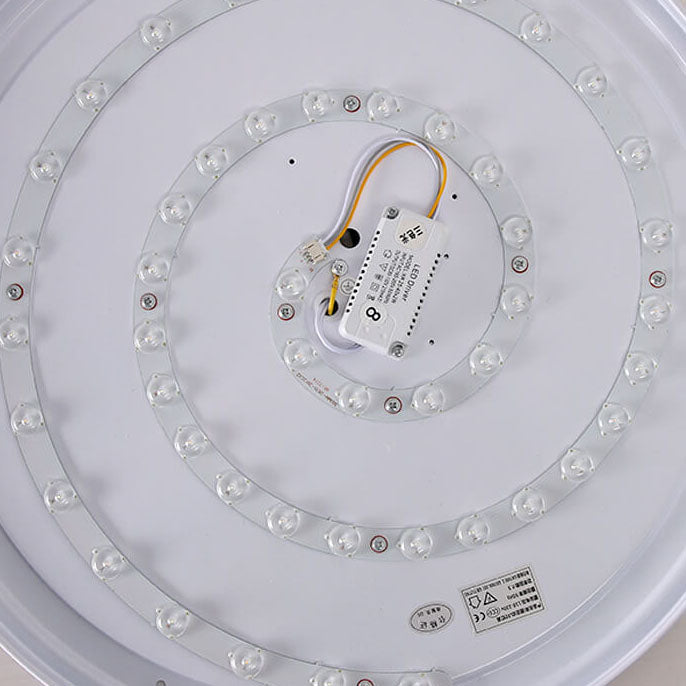 Modern Minimalist Shell Acrylic LED Flush Mount Ceiling Light