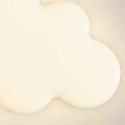 Modern White Cloudy Iron Acrylic LED Flush Mount Ceiling Light
