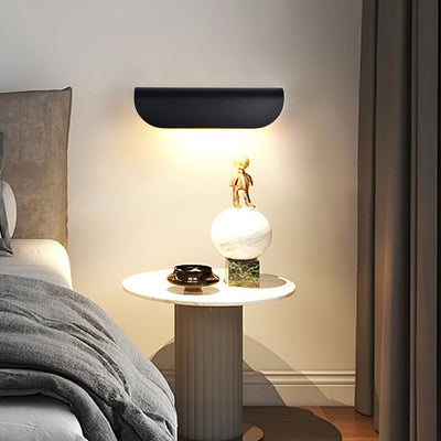 Lámpara de Aplique de Pared LED de Tira Larga de Aluminio Simple Impermeable para Exteriores 