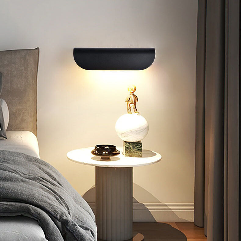 Lámpara de Aplique de Pared LED de Tira Larga de Aluminio Simple Impermeable para Exteriores 