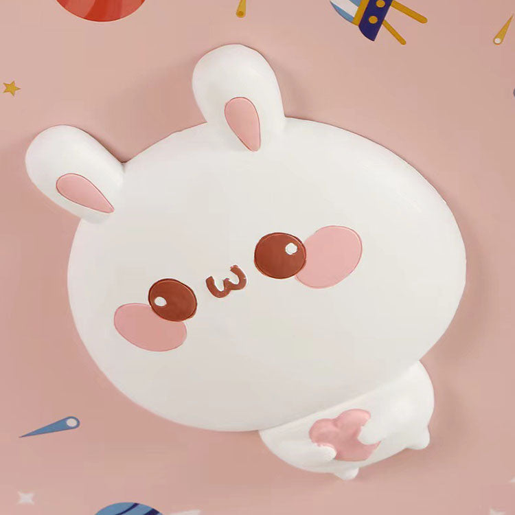 Plafonnier LED rond en acrylique, fer et résine pour enfants moderne et minimaliste pour chambre à coucher 