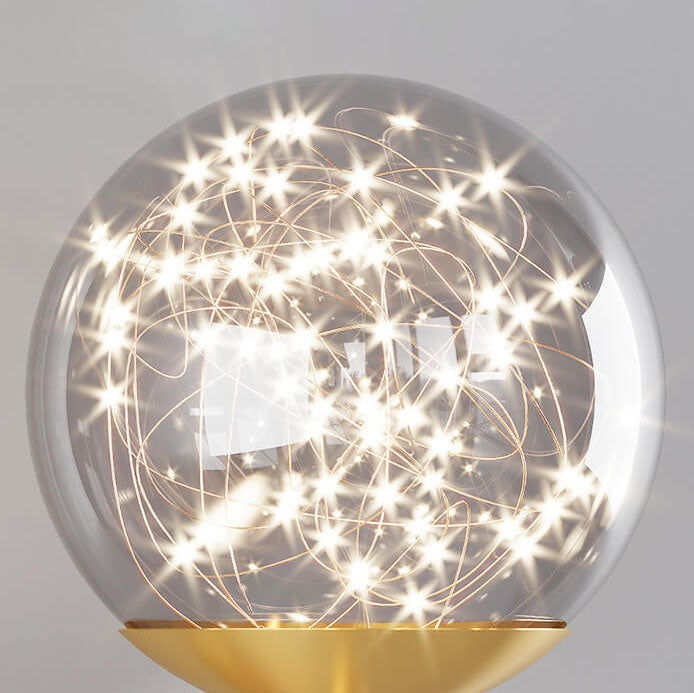 Applique murale LED en fer et aluminium créatif contemporain pour chambre 