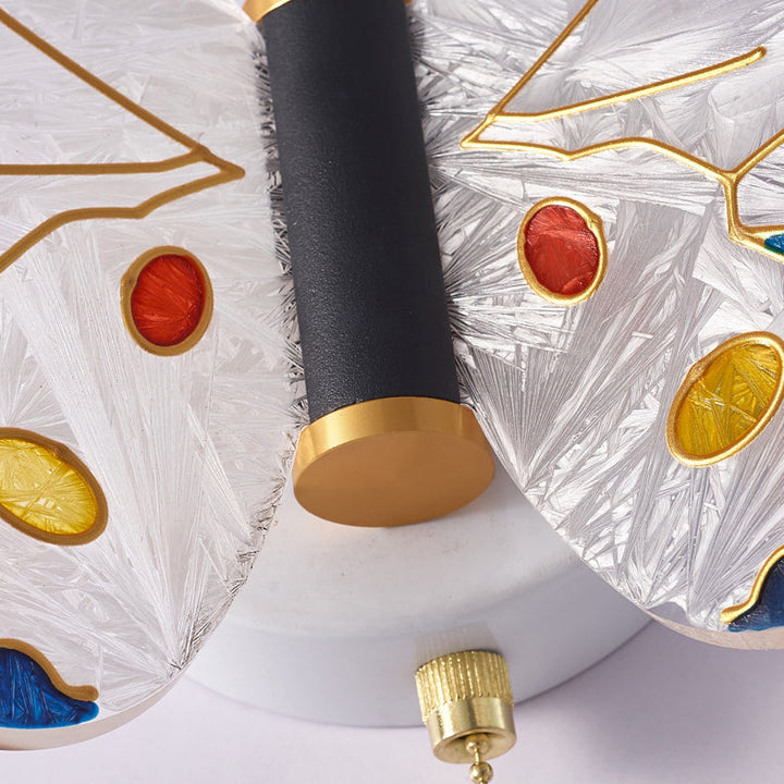 Zeitgenössische kreative Schmetterling Emaille farbige Acryl Flügel Eisen LED Wandleuchte Lampe für Wohnzimmer 