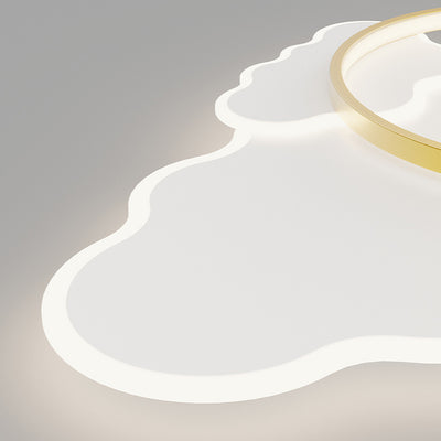 Luz de techo LED de montaje empotrado con pantalla de acrílico y aluminio en diseño minimalista moderno para dormitorio 