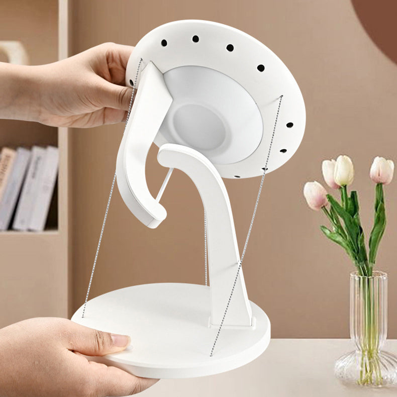 Contemporary Creative Suspended Wireless Charging ABS USB LED Table Lamp For Bedroom