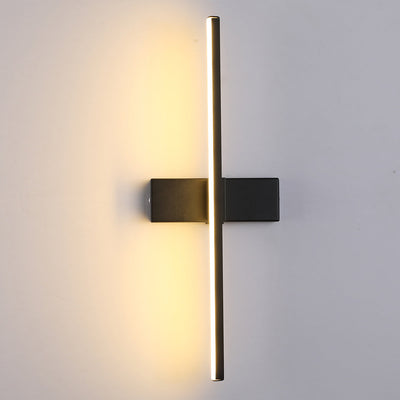 Moderne Einfachheit Streifen Rechteck Aluminium Eisen Silikon LED Wand Leuchte Lampe Für Schlafzimmer 