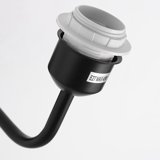 Zeitgenössische Einfachheit Plissee Kegel Eisen Stoff 1-Licht Wandleuchte Lampe für Wohnzimmer 