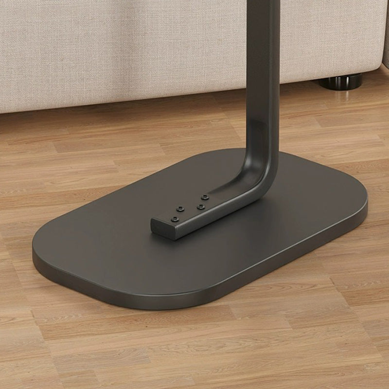 Moderner minimalistischer rechteckiger PVC-Kunststoffpaneel-Beistelltisch für das Wohnzimmer 