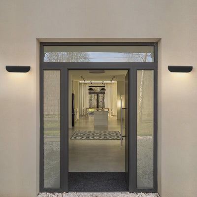 Lámpara de Aplique de Pared LED de Tira Larga de Aluminio Simple Impermeable para Exteriores 