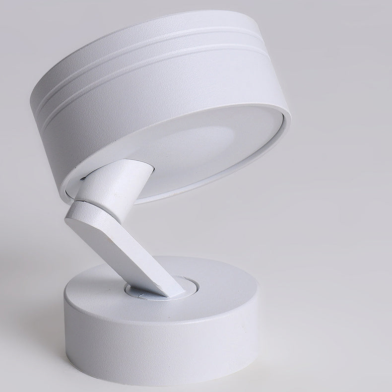 Lampe murale à 1 lumière en aluminium cylindre de simplicité moderne pour chambre 