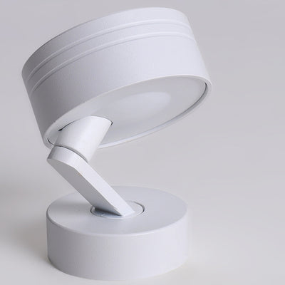 Moderne Einfachheit Zylinder Aluminium 1-Licht Wandleuchte Lampe für Schlafzimmer 