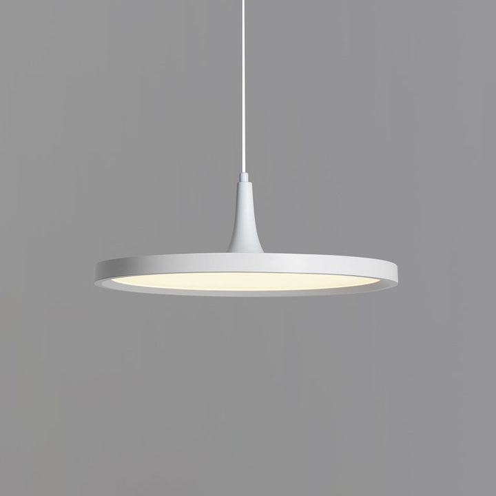 Modern Minimalist Hardware Aluminum Flying Saucer LED Pendant Light For Dining Room
