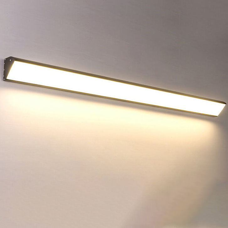 Modern Outdoor Long Bar Aluminum Acrylic Waterproof LED Wall Sconce Lamp
