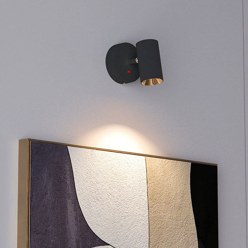 Lampe murale LED sans fil magnétique avec projecteur rechargeable moderne 