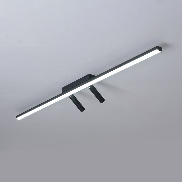 Nordic Minimalist Acrylic Long Strip Track Spotlight LED Flush Mount Ceiling Light