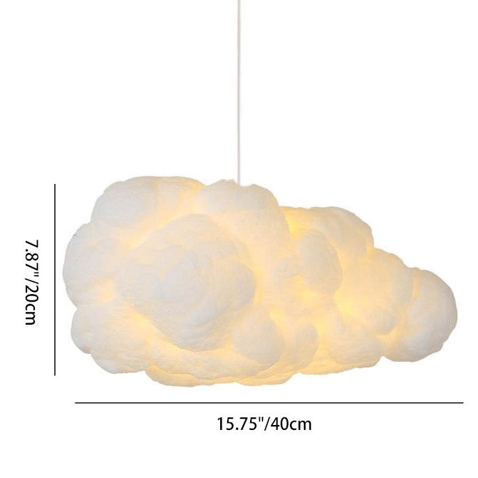 Lámpara colgante LED de 1 luz Floating Cloud 