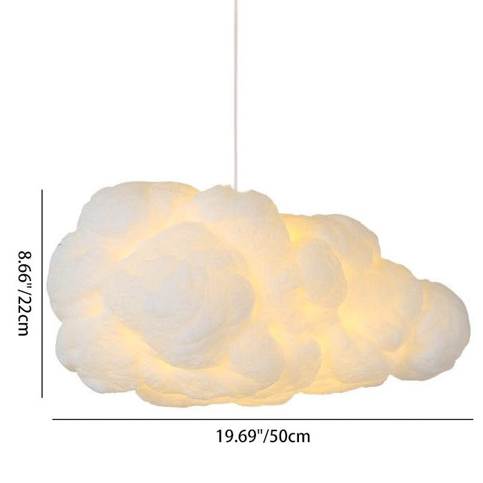 Lámpara colgante LED de 1 luz Floating Cloud 