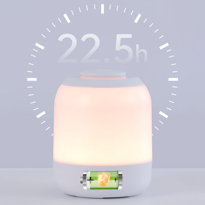 Lampe de table LED USB ABS à capteur tactile de nuit créatif contemporain pour chambre 