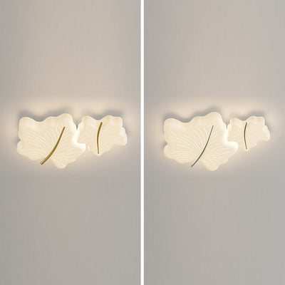 Moderne unbedeutende multi Blatt Eisen Acryl LED Unterputz Deckenleuchte für Schlafzimmer 
